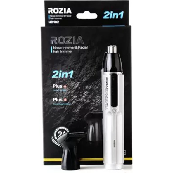 Rozia 2'si 1 Arada Burun Kılı ve Sakal Düzeltici Erkek Bakım Seti - Resim 3