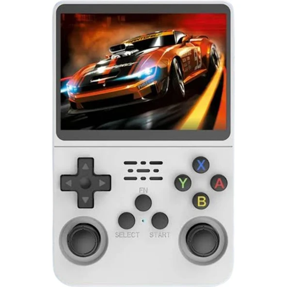 Turco R36S Arkos Retro Oyun Konsolu Video Oyunu Linux Sistemi 64GB 10000 + Oyunlar Cep Konsolu Atari Tv Bağlantılı Retro Oyun Konsolu - Resim 4