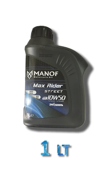 Manof Max Rider Street Touring 10w50 4T Motosiklet Yağı ürün görseli