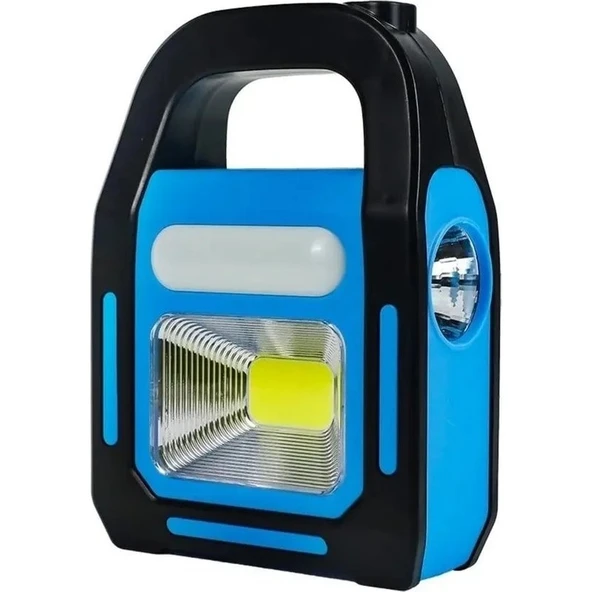 Cata Ct 9955 Hazar Güneş Enerjili El Feneri Işıldak USB Şarj Edilebilir Solar El Feneri - Inges - Resim 5