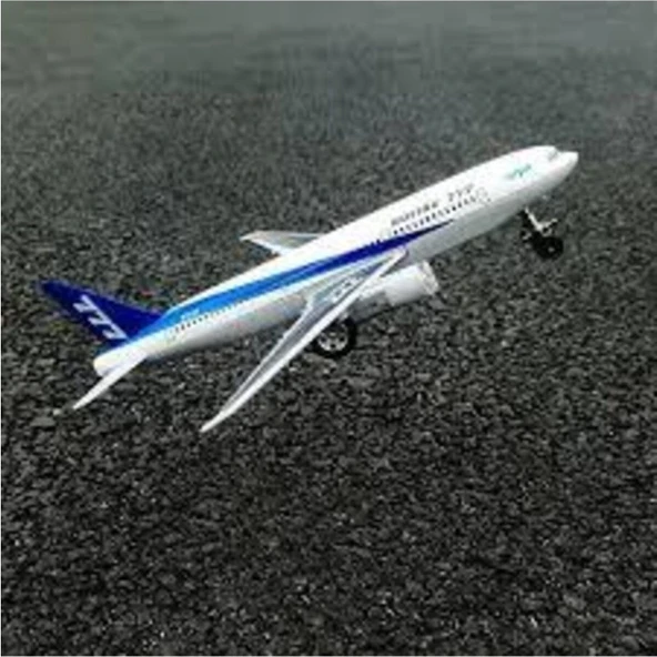 Happy Toys Çek Bırak Metal Sesli Işıklı Süper Uçak - Resim 5