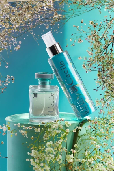 Cecile İris Kadın Parfüm Seti 100 ml EDT+ Body Mist 150 ml ürün görseli 1