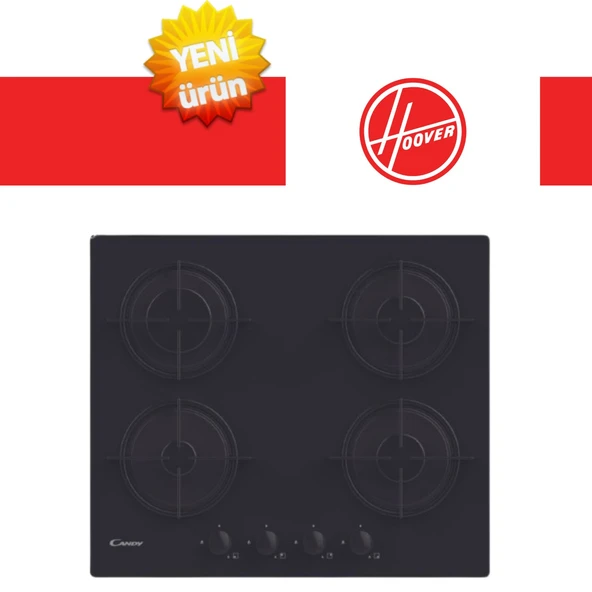 Hoover & Candy Alvento  Ankastre Set ( HON100W Beyaz + CVW6BB + HDG6C1GBTK Siyah ) - Resim 4