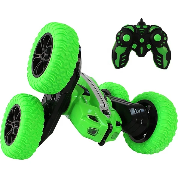 Mj Toys Uzaktan Kumandalı Şarjlı Çift Yönlü Akrobat Araba Akrobat Araba Çılgın ürün görseli 1