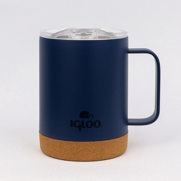 Igloo Cork Mug 350ml-LACİVERT