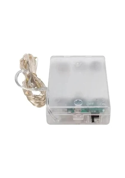 10 Metre Pilli Peri Led, Dekor Işık (Günışığı) - 4
