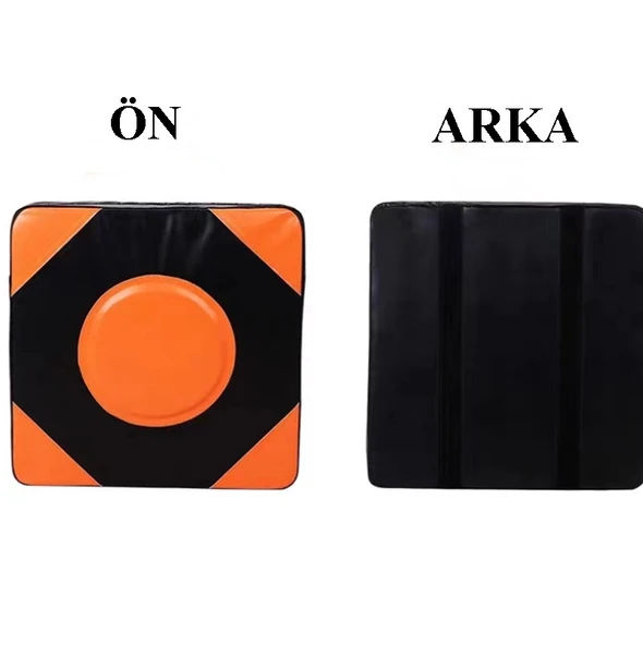 Boks Egzersiz Aleti - Duvar Boks Makinesi Pedi  - Boks Eğitim Süngeri  ( Cırt Cırtlı + Yapışkanlı ) - 5