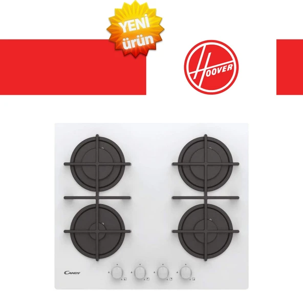 Hoover & Candy Nerotta Ankastre Set ( HON100W Beyaz + CVG6WW + HCH6MXTK inox ) - 2