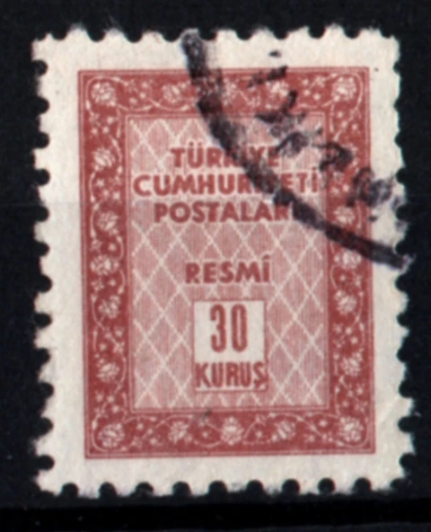 EABİ-1960 Resmi Pul 30 Kuruş (tp0270) ürün görseli