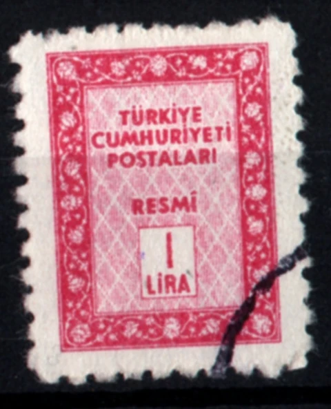 EABİ-1960 Resmi Pul 1 Lira (tp0273) ürün görseli