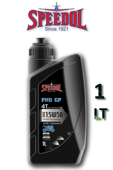 Speedol Pro Gp 4T 15W50 1 lt Motosiklet Yağı ürün görseli