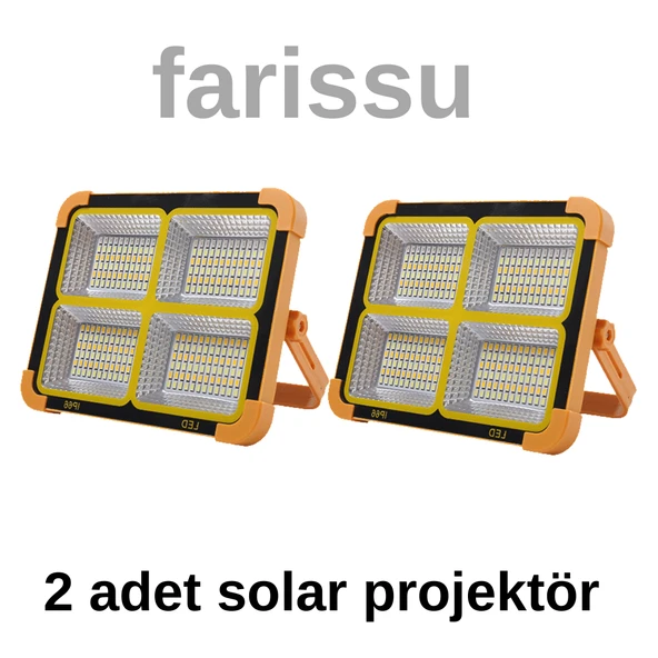 Solar panelli çakar özellikli dış mekan aydınlatmasına uygun projektör