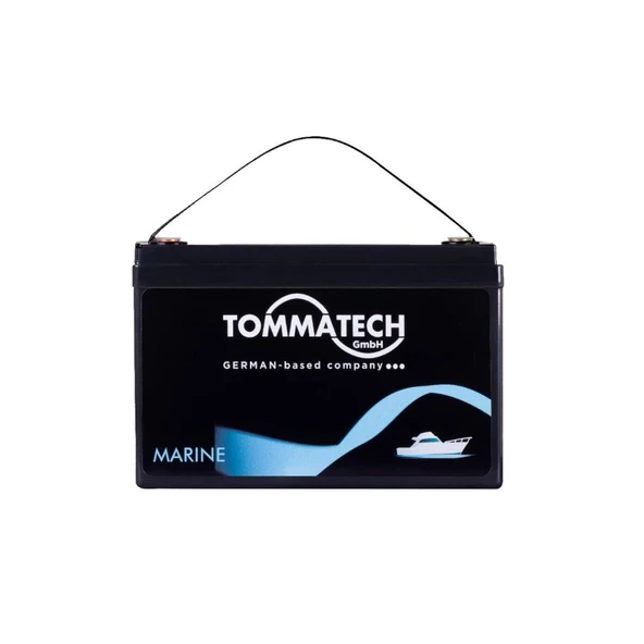 TommaTech Marine ABS Kasa Batarya 12.8V 100Ah LFP Lityum Batarya - Resim 2