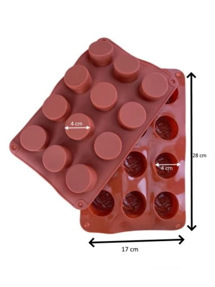 Pastaland Silikon Kek Kalıbı Yuvarlak Güllü - Resim 2