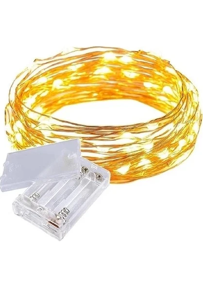 10 Metre Pilli Peri Led, Dekor Işık (Günışığı) - 2