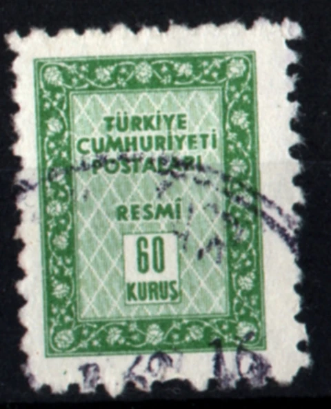 EABİ-1960 Resmi Pul 60 Kuruş (tp0271) ürün görseli