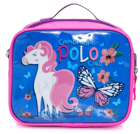 Cambridge Polo Club Kız Çocuk İlkokul Çanta Seti - Lila - PLCAN2122 - Resim 6