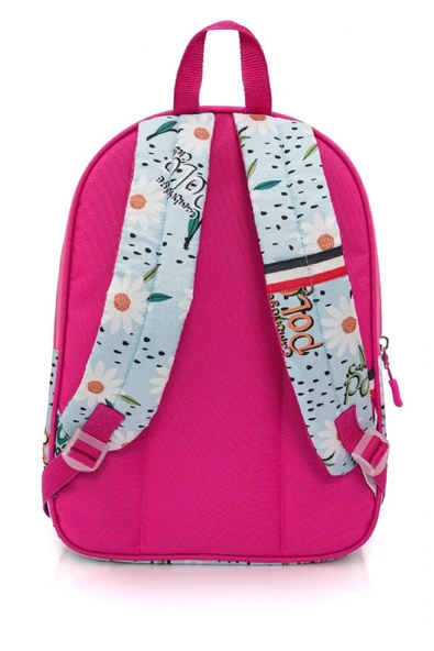 Cambridge Polo Club Unicor Desenli 3'lü Kız Çocuk İlkokul Çanta Seti - Açık Pembe - PLCAN2132 - Resim 3