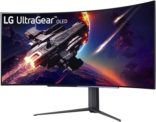 LG UltraGear 45GR95QE-B 45" 0.03 ms OLED WQHD Curved 240 Hz Oyuncu Monitörü Outlet ürün görseli