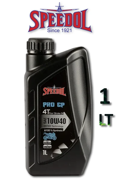 Speedol Pro GP 10W-40 4T 1 lt Motosiklet Yağı ürün görseli 1