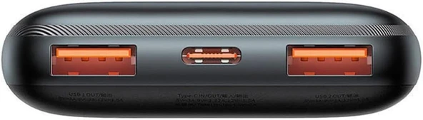 Baseus Bipow Pro Overseas Siyah 10000 mAh Powerbank Teşhir - 2
