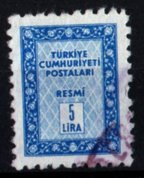EABİ-1960 Resmi Pul 5 Lira (tp0276) ürün görseli