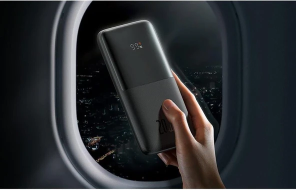 Baseus Bipow Pro Overseas Siyah 10000 mAh Powerbank Teşhir - 4
