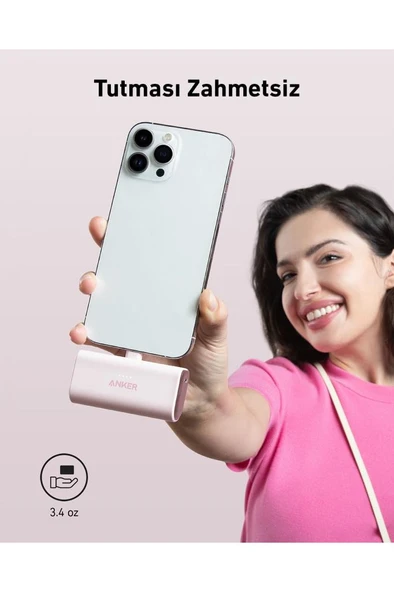 Anker A1645 5000 mAh Hızlı Şarj Powerbank Outlet - 7