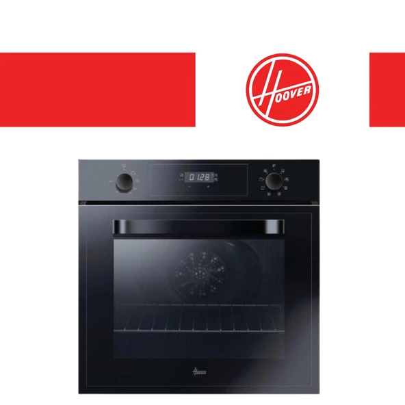 Hoover Ferlina Ankastre Set ( HOT3051BI/E Siyah Fırın + HVG74K3B 75 cm Siyah Ocak + HDG6C1GWTK Beyaz ) - Resim 2