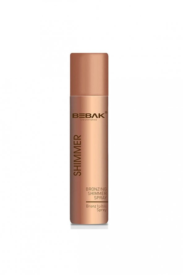 Bebak Bronz Işıltılı Vücut Spreyi 75 ml Shimmer BBKKHV124 ürün görseli 1