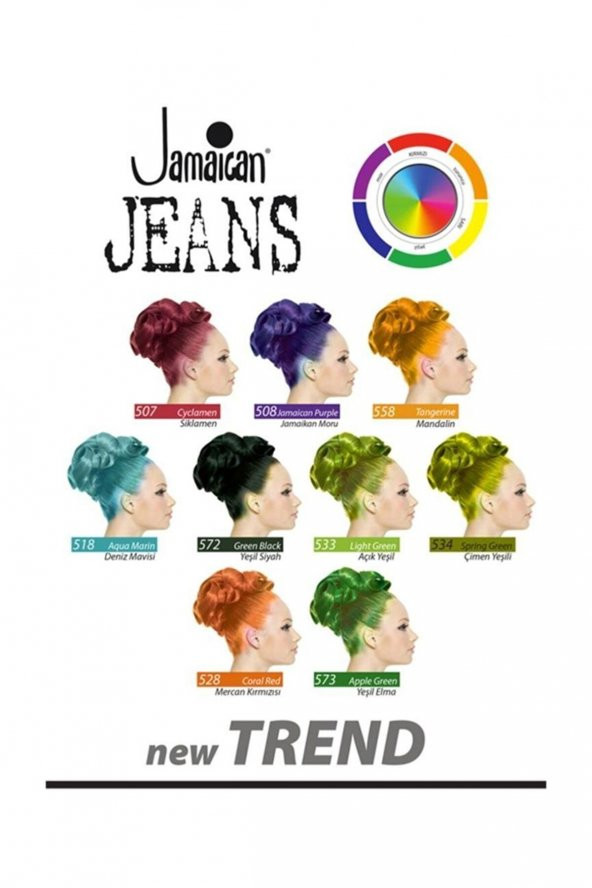 Jamaican Jeans 507 Siklamen Boya 250 ml - Resim 2