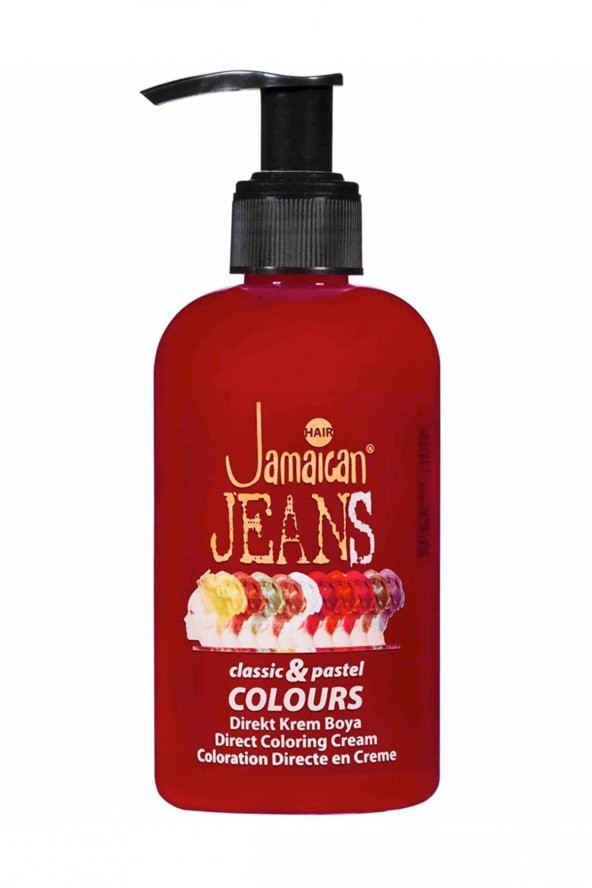Jamaican Jeans Color Saç Boyası Biber Kızılı 250 m