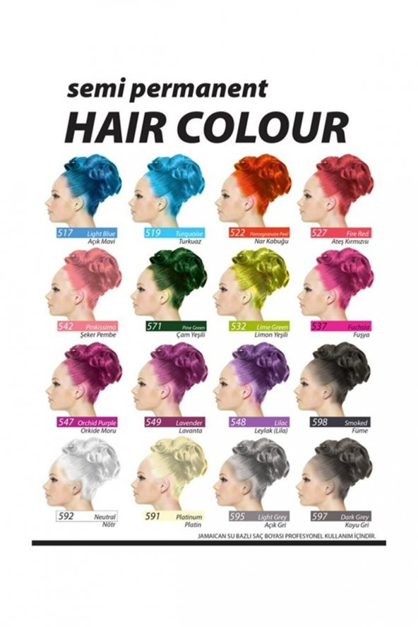 Jamaican Jeans 507 Siklamen Boya 250 ml - Resim 3