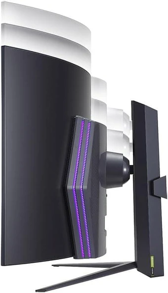 LG UltraGear 45GR95QE-B 45" 0.03 ms OLED WQHD Curved 240 Hz Oyuncu Monitörü Outlet - Resim 2