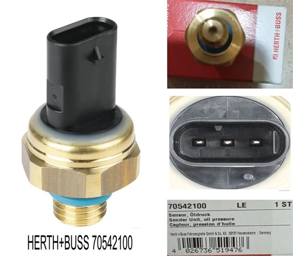 YAG BASINC SENSORU YAG MUSURU PEUGEOT P308 II 13- P3008 12617592532 9802152780 1131.K8 ürün görseli