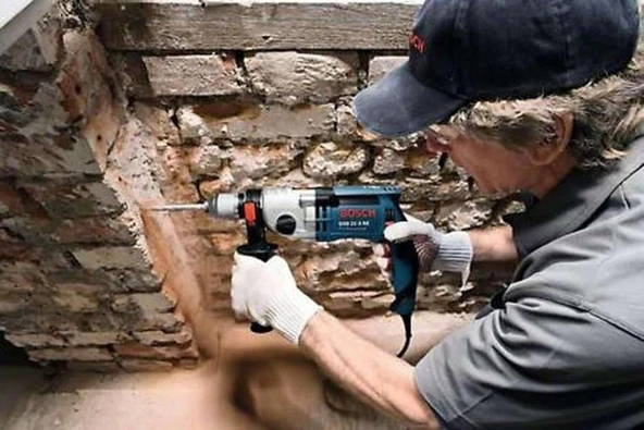 Bosch GSB 21-2 RCT 1300 W Darbeli Matkap Teşhir - 5