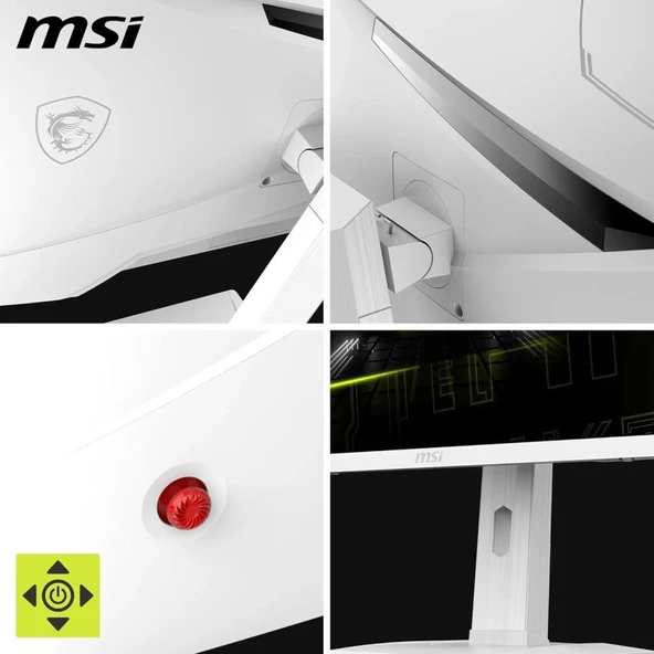 MSI MAG 274PFW 27" 1 ms Full HD Pivot IPS 180 Hz Oyuncu Monitörü Outlet - 5