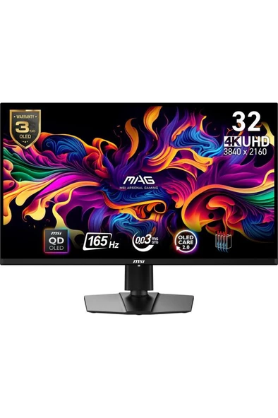 MSI MAG 321UP QD-OLED 31.5" 0.03 ms 4K 165 Hz Oyuncu Monitörü Outlet