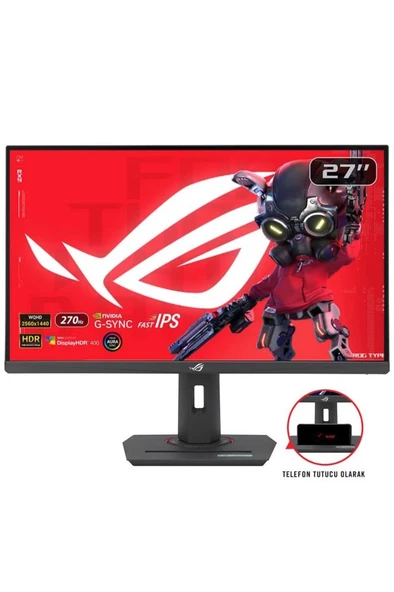 Asus ROG Strix XG27ACMG 27" 1 ms 2K Pivot IPS 270 Hz Oyuncu Monitörü Outlet ürün görseli 1