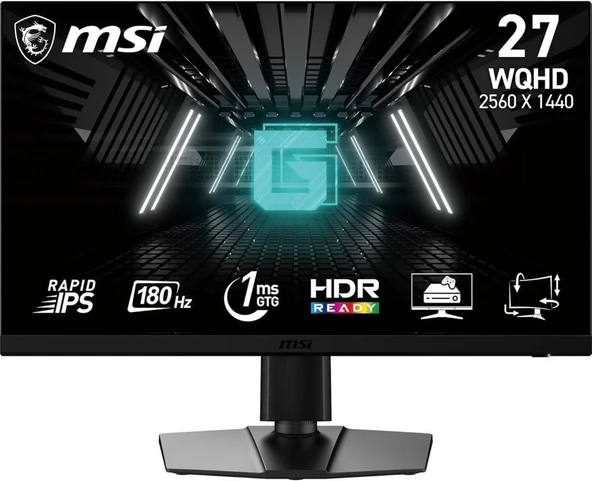 MSI G272QPF E2 27" 1 ms 2K Pivot IPS 180 Hz Oyuncu Monitörü Outlet