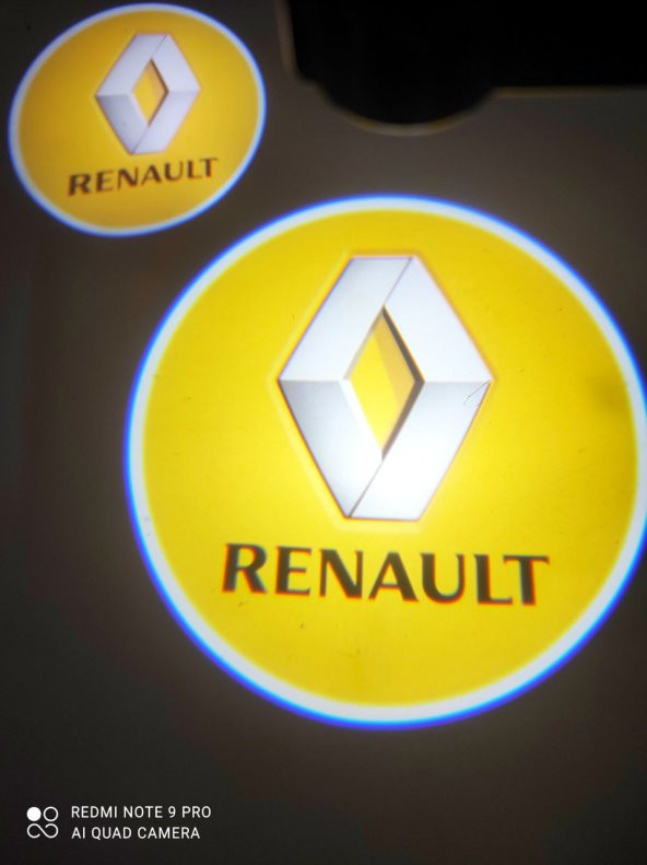 Renault Pilli Kapı Altı Logo Mıknatıs Sensörlü (2 Adet)