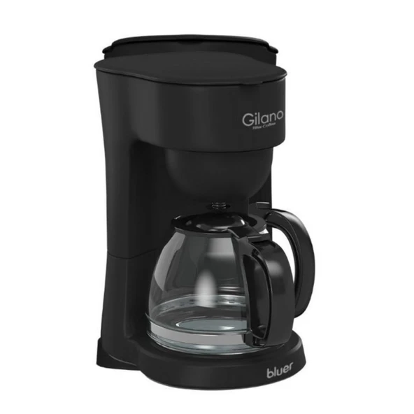Bluer Gilano 1.25L Filtre Kahve Makinesi | 750W Güç, Sıcak Tutma & Damlatma Önleme, Cam Demlik, Otomatik Kapanma - 4