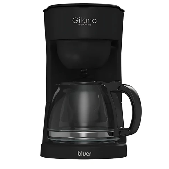 Bluer Gilano 1.25L Filtre Kahve Makinesi | 750W Güç, Sıcak Tutma & Damlatma Önleme, Cam Demlik, Otomatik Kapanma - 3