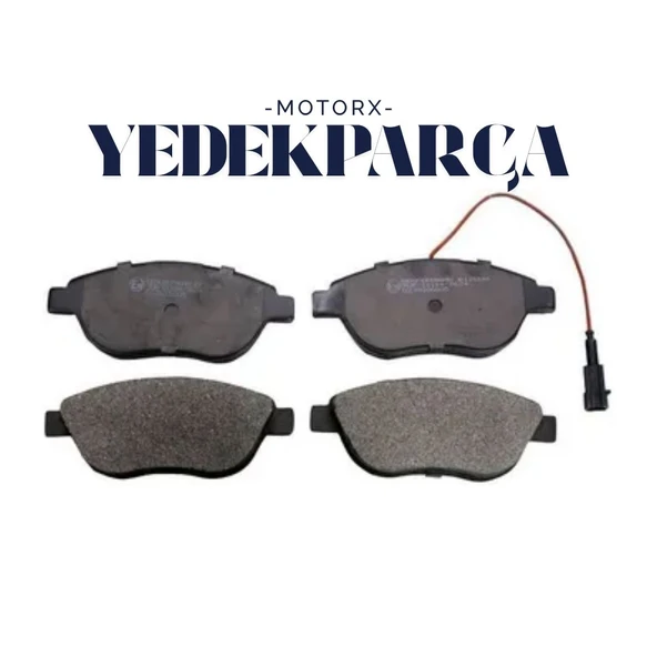 Fren Balatası Ön 500 07> Linea 07> Doblo 01> / 207 06> 307 00> 1007 05> / Xsara 97> C3 I 02> C4 04> ürün görseli 1