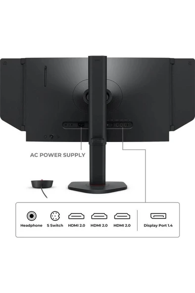 BenQ Zowie XL2566X Plus 24.1" 0.5 ms Full HD 400 Hz Oyuncu Monitörü Teşhir - Resim 5