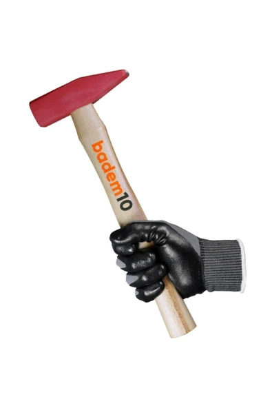 Würth Nitril Kaplama Sanayi Iş Usta Eldiveni Teknisyen Mekanikçi Koruyucu Eldiven No:9/l (12 ÇİFT) - 3