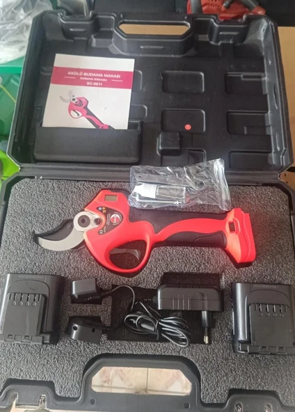 Dakkin WS-032Y Çift Akülü Budama Makası Taşıma Çantalı Budama Makası 32mm - Resim 2