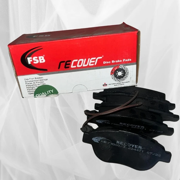 Ön Balata P207 06 P307 00 Doblo 01 Part 03 Berlingo 00 C3 02 C4 04 Xsara 00 425492 RECOVER ürün görseli