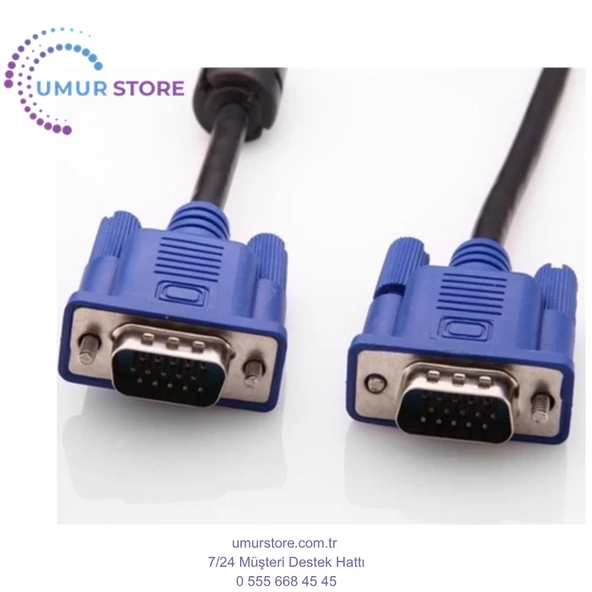 Sl-Vga10 Vga 10M Projeksiyon Data Kablosu