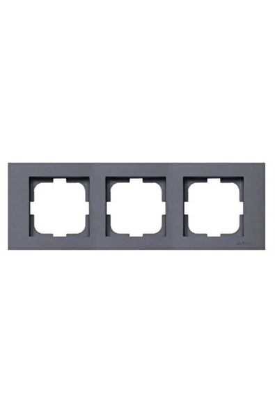 Ovivo Grano Füme Üçlü Çerçeve